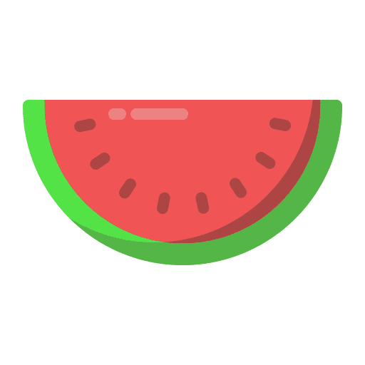 Watermelon food and restaurant summer food fresh icon Watermelon food and restaurant summer food fresh icon