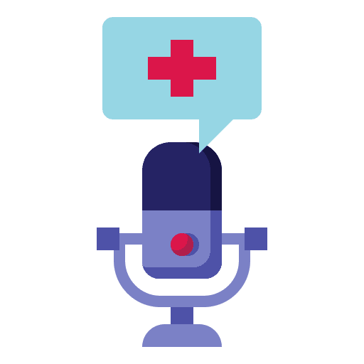 Health and medical healthcare and medical bubble chat health and medical icon