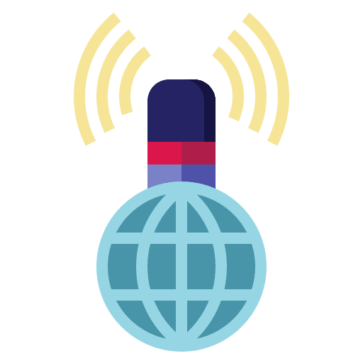 Podcast video internet social icon