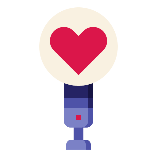 Favourite heart communications podcast icon