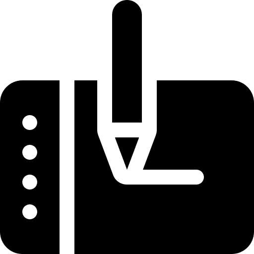 Graphic pen graphic tablet icon Graphic pen graphic tablet icon