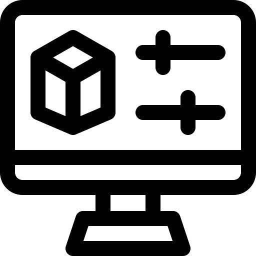Adjust levels web adjustment icon