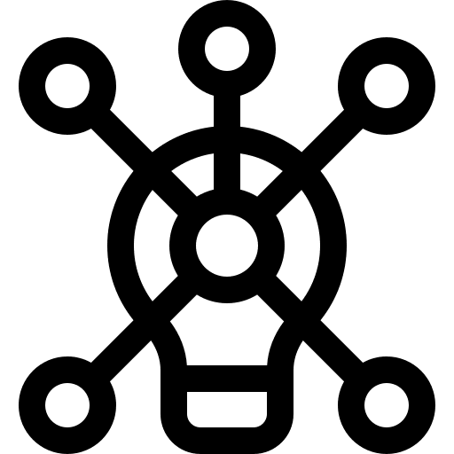 Viral ui link idea icon