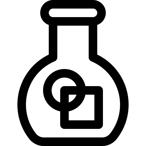 Flask chemical flask chemistry icon