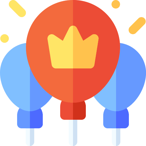 Balloons balloons birthday and party party icon