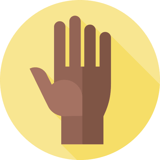 Black lives matter no racism hands and gestures manifestation icon Black lives matter no racism hands and gestures manifestation icon