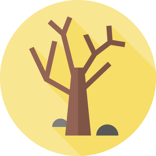 Dry tree ecology and environment desert drought icon Dry tree ecology and environment desert drought icon