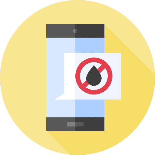 Protest smartphone digital online icon Protest smartphone digital online icon