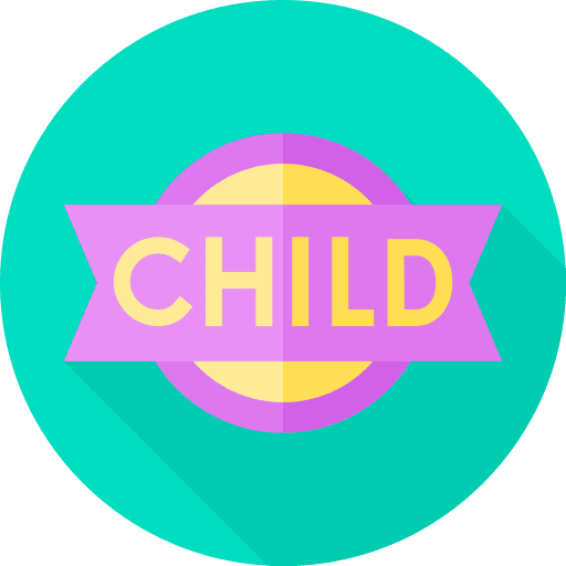 Child kid and baby childhood children icon Child kid and baby childhood children icon