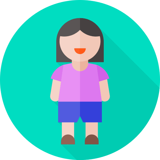 Girl children little kid and baby icon Girl children little kid and baby icon