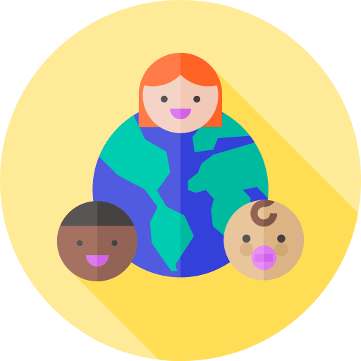 International childrens day event global world icon