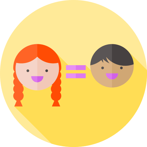 Equality child childhood kid icon Equality child childhood kid icon