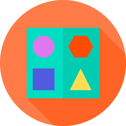 Shapes childhood toy kid and baby icon Shapes childhood toy kid and baby icon