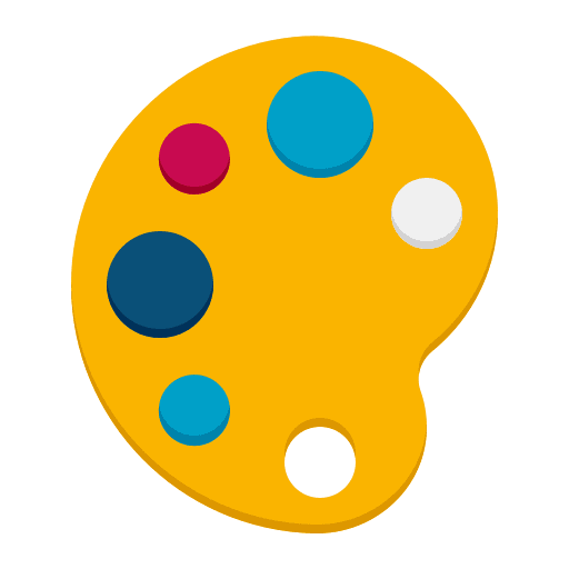 Palette art artist palette icon
