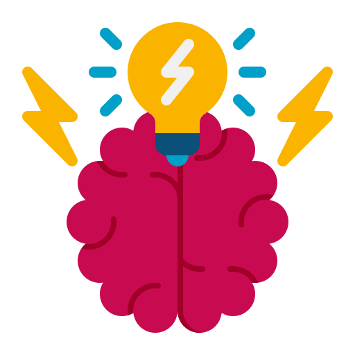 Brainstorming brain brainstorm think icon