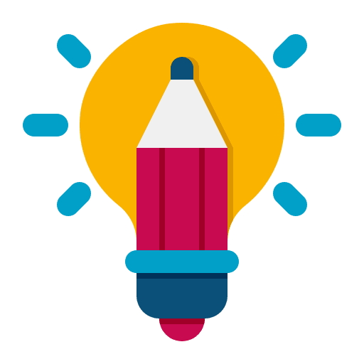 Creativity solution art and design creativity icon