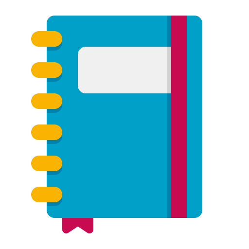 Notebook agenda ui education icon