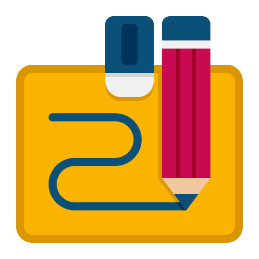 Drawing design education plan icon