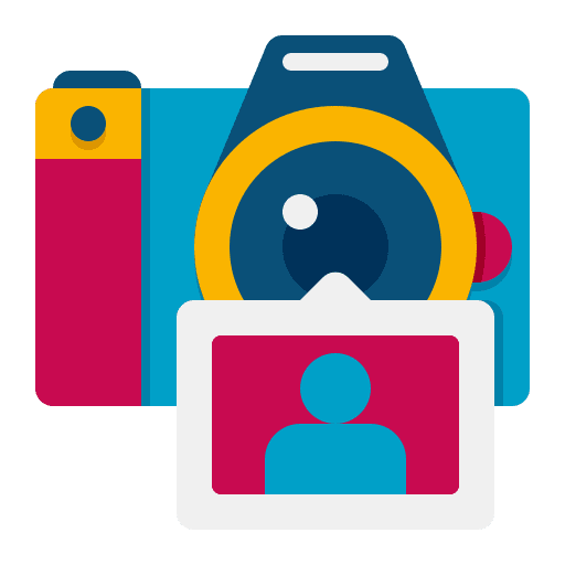 Photography hobbies and free time photography photo icon