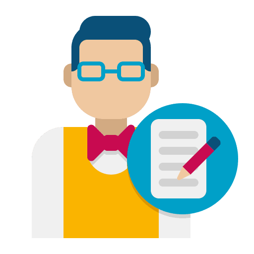 Writer freelance writer professions and jobs icon