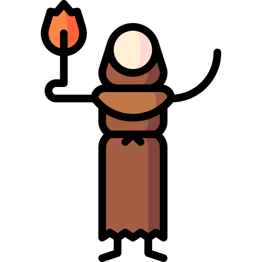 Inquisitor religious friar medieval icon Inquisitor religious friar medieval icon