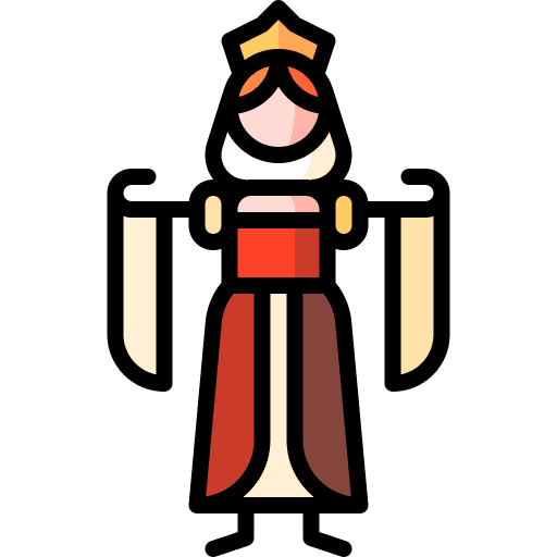 Princess emperor medieval woman icon Princess emperor medieval woman icon