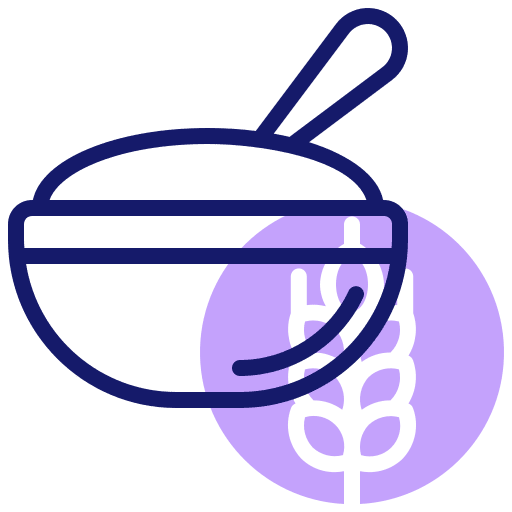 Dough dough cooking flour icon
