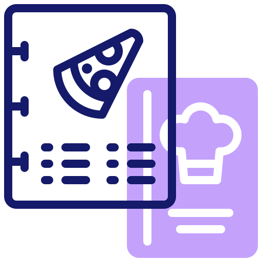 Recipe book cooking gastronomy files and folders icon Recipe book cooking gastronomy files and folders icon