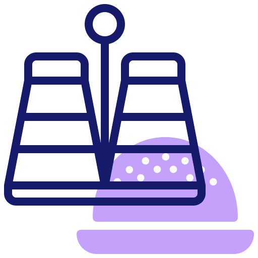 Salt and pepper seasoning cooking spicy icon Salt and pepper seasoning cooking spicy icon