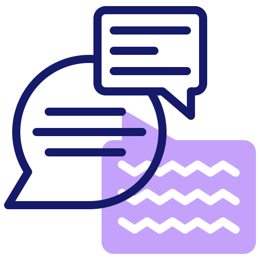 Discussion brainstorm mediation talk icon Discussion brainstorm mediation talk icon