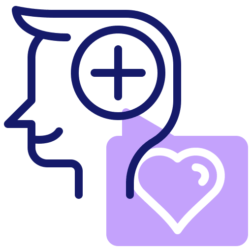 Mental health mental care thinking psychology icon Mental health mental care thinking psychology icon