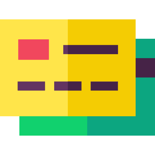 Credit card business and finance credit card payment method icon Credit card business and finance credit card payment method icon