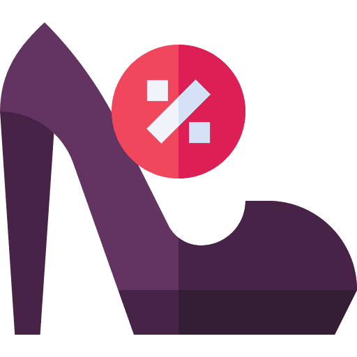 High heels discount sale promotion icon High heels discount sale promotion icon