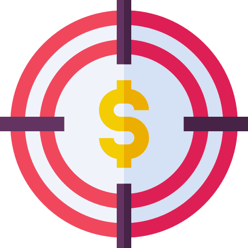 Target dart board target objective icon Target dart board target objective icon