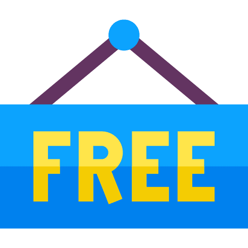 Free signaling discount offer icon Free signaling discount offer icon