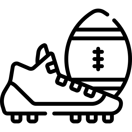 American football game ball sports and competition icon American football game ball sports and competition icon