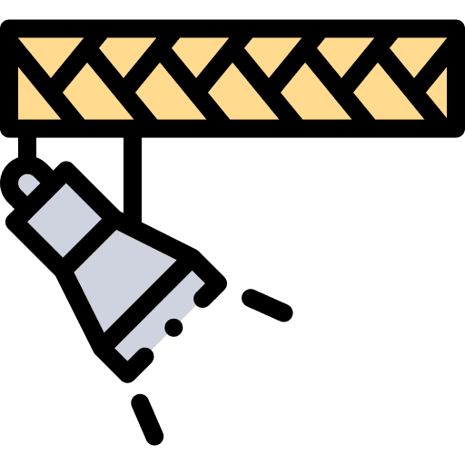Lighting reflector electronics camera icon
