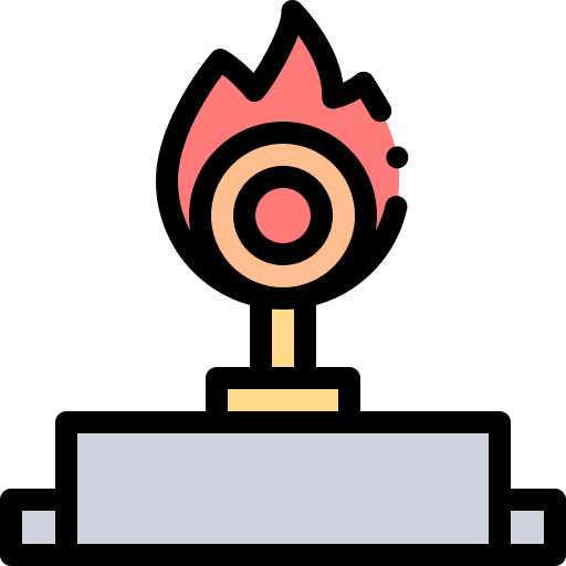 Fire fire stage performance icon Fire fire stage performance icon