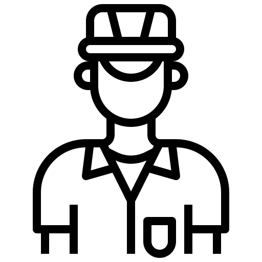 Mechanic avatar worker people icon Mechanic avatar worker people icon