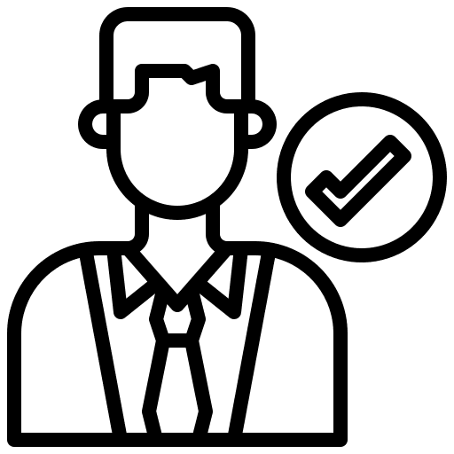 Agent support people job icon Agent support people job icon
