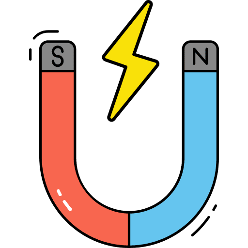 Magnetic education physics magnetic icon