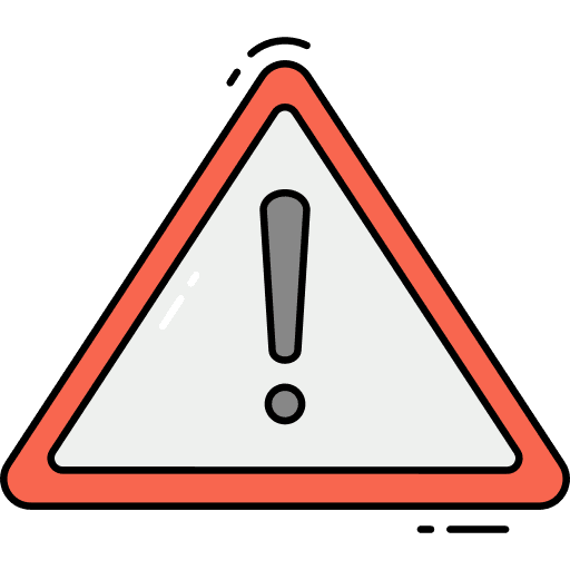 Danger danger thunderbolt alert icon