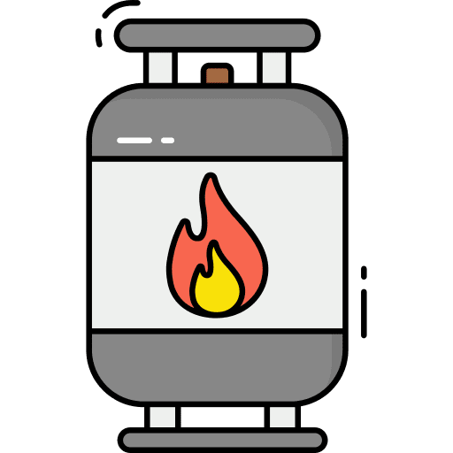 Gas cylinder chemistry gas cylinder methane icon Gas cylinder chemistry gas cylinder methane icon