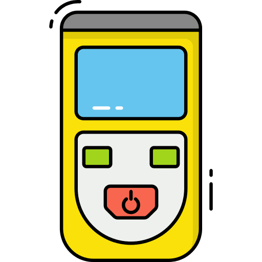 Radiation detector radioactive wastes signal icon Radiation detector radioactive wastes signal icon