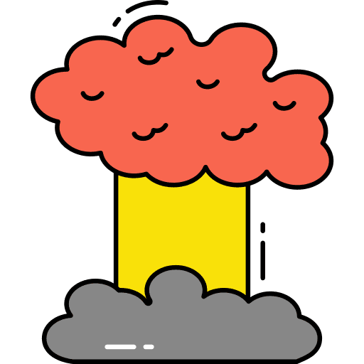 Explosion smoke miscellaneous bomb icon Explosion smoke miscellaneous bomb icon