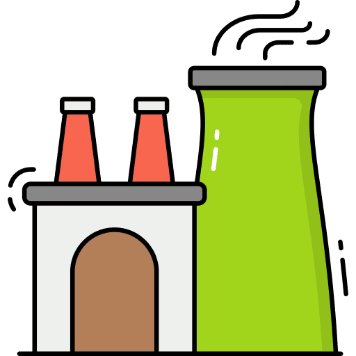 Nuclear plant power plant nuclear plant chimney icon Nuclear plant power plant nuclear plant chimney icon