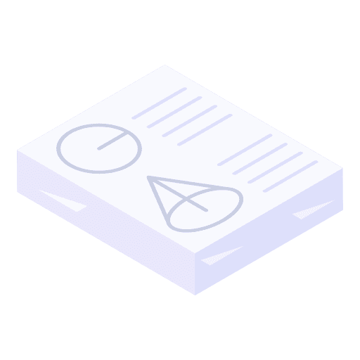 Geometry education assignment draft icon