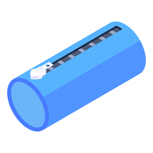 Pencil case education pencil case study icon