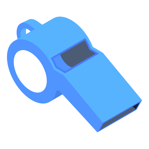 Whistle tool equipment sound sports and competition icon