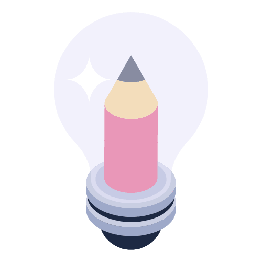 Knowledge creative lightbulb creativity icon